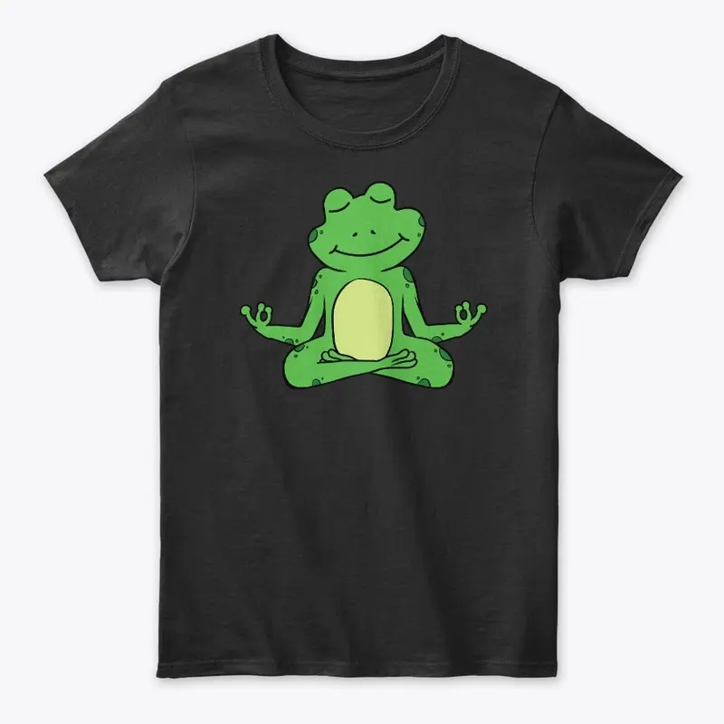 Meditating Frog